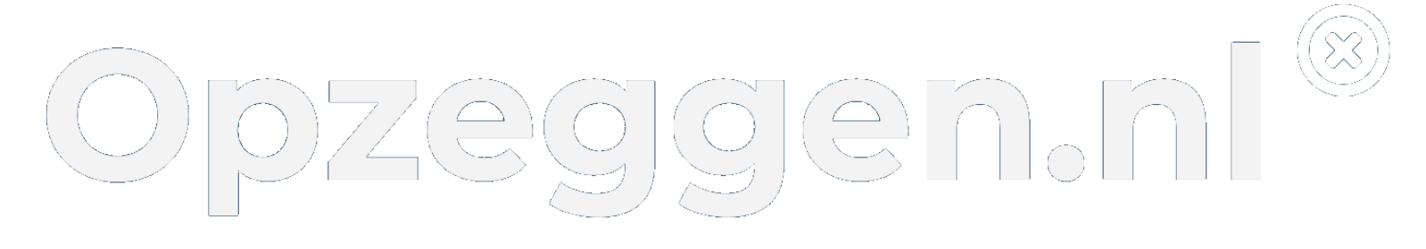 Het logo van opzeggen-nl